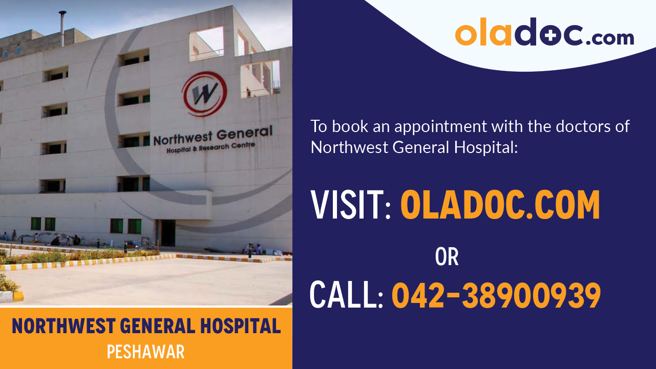 Book Appointment With Doctors at Northwest General Hospital Peshawar